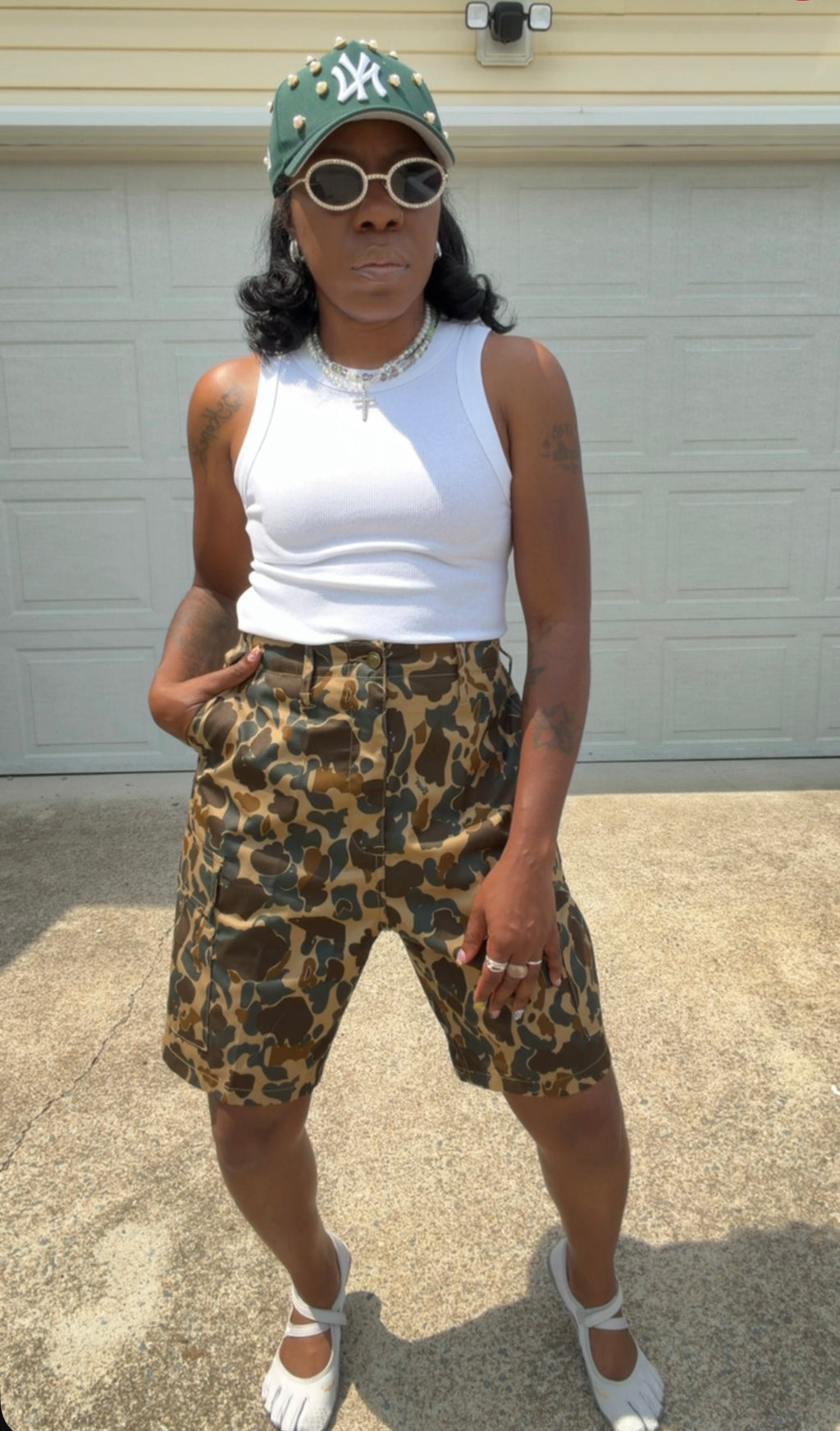 THE BOYFRIEND CAMO SHORTS™